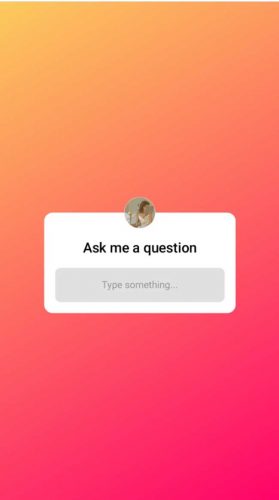 Ask me a question (WriterOnRent)